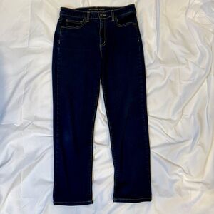 Michael Kors Dark Wash Stretch Jeans | Size 8